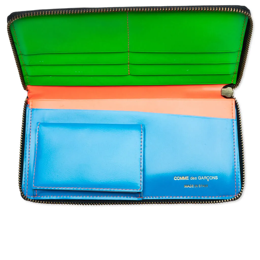 Comme des Garcons SA0110SF Super Fluo Wallet - Orange