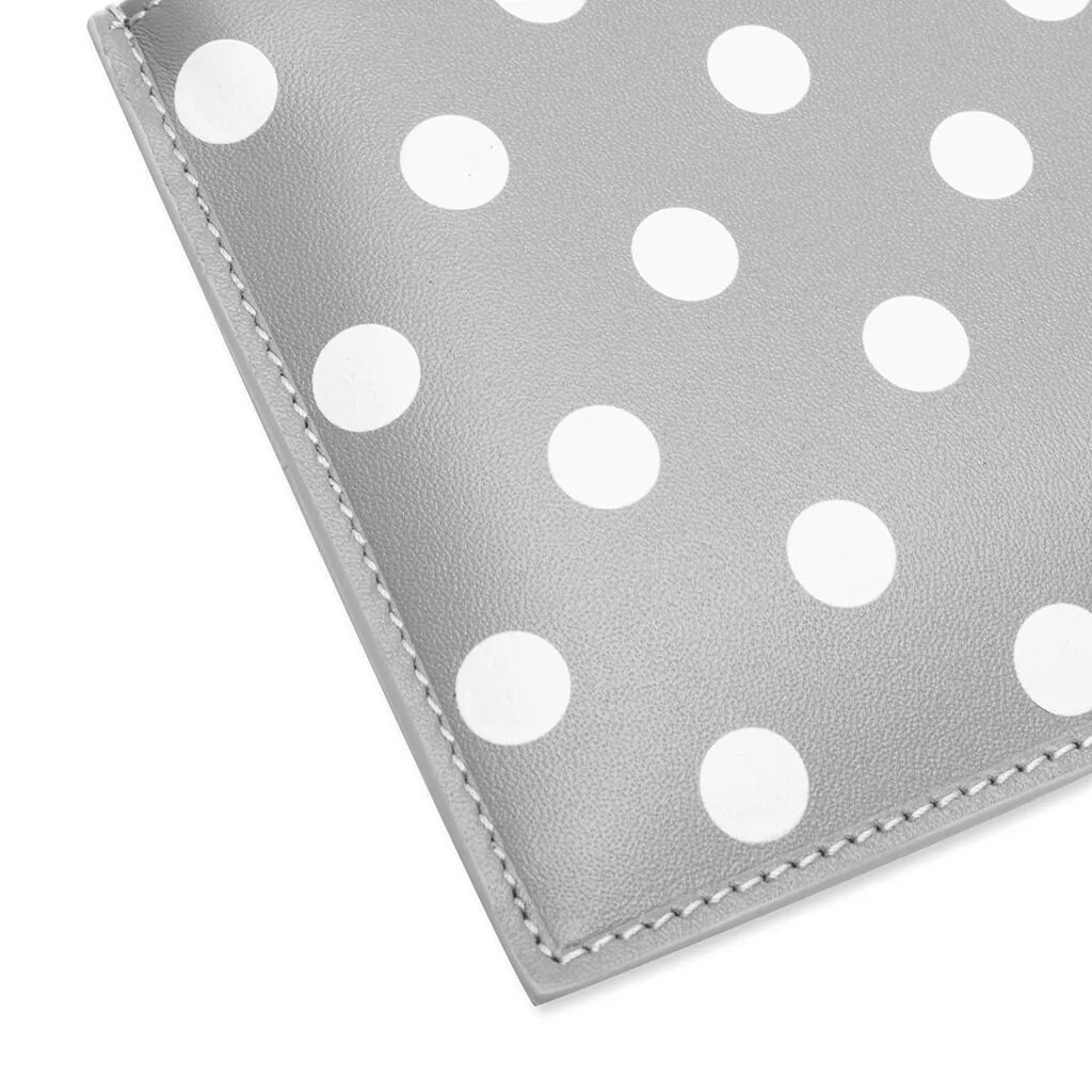 Comme des Garcons SA3100PD Polka Dots Wallet - Grey