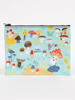 Cute Lil' Mushrooms Zipper Pouch