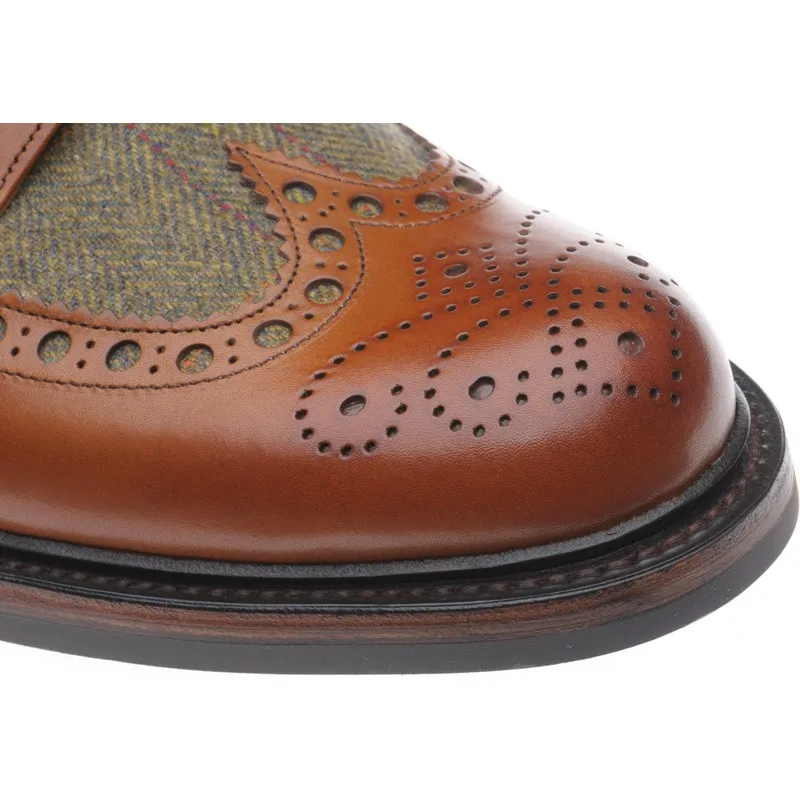 Dartmoor  tweed rubber-soled brogues