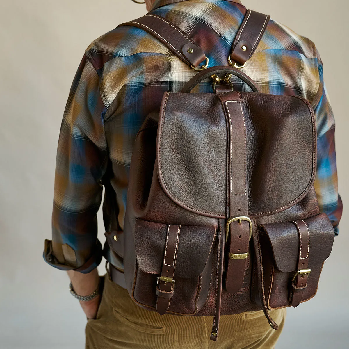 Dearborn Brown Rucksack No.180 | NEW