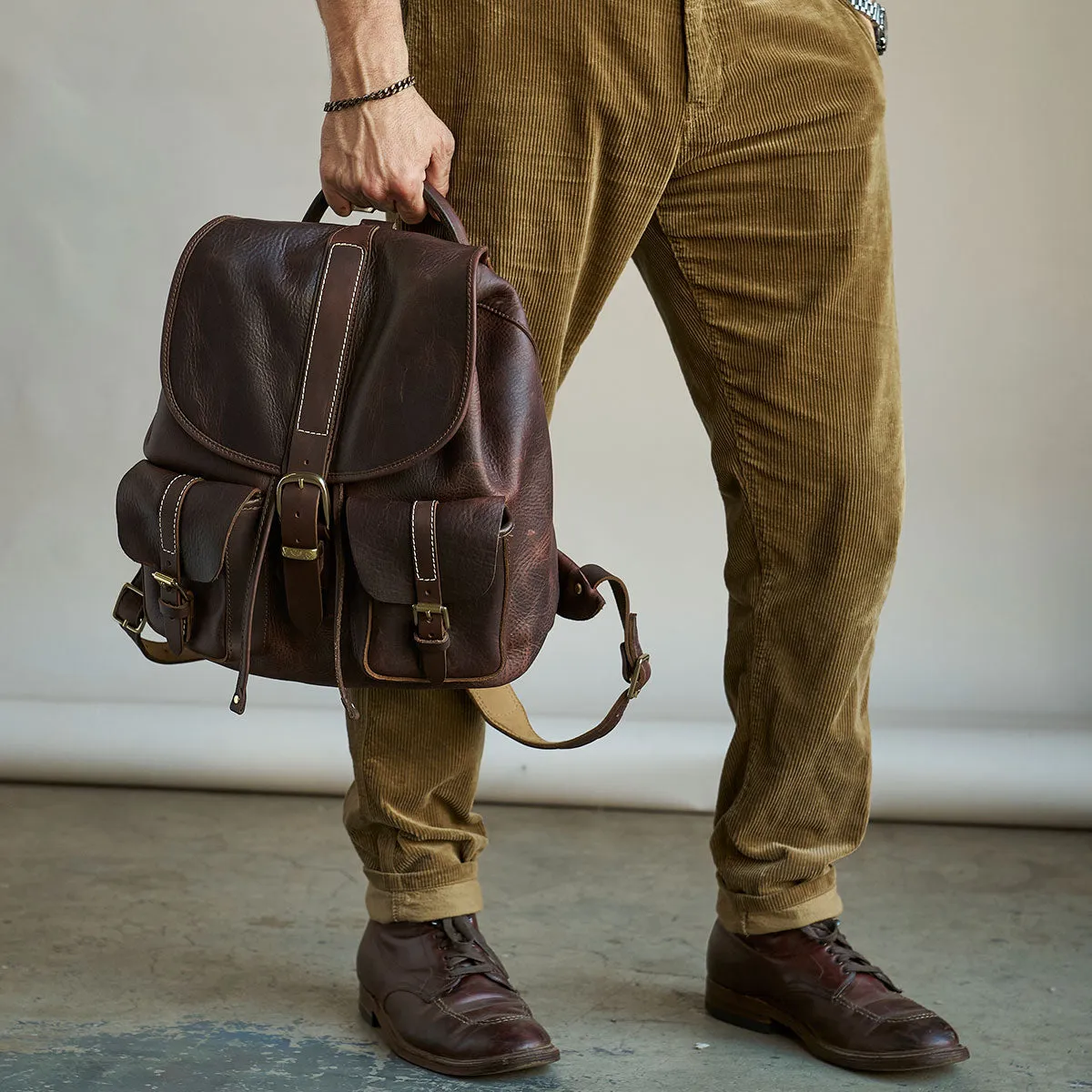 Dearborn Brown Rucksack No.180 | NEW