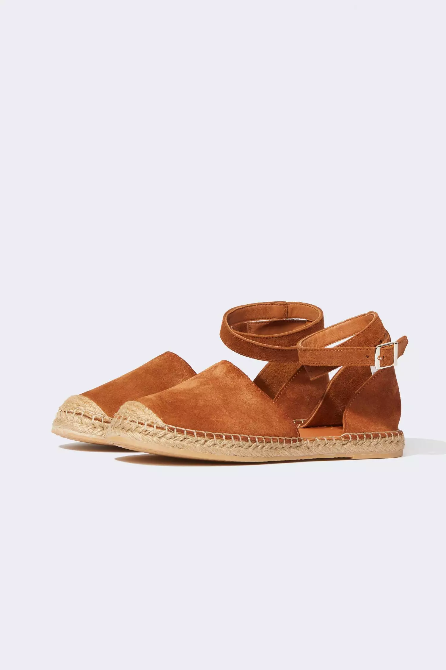 DeFacto Flat Sole Slip On Faux Leather Suede Espadrilles