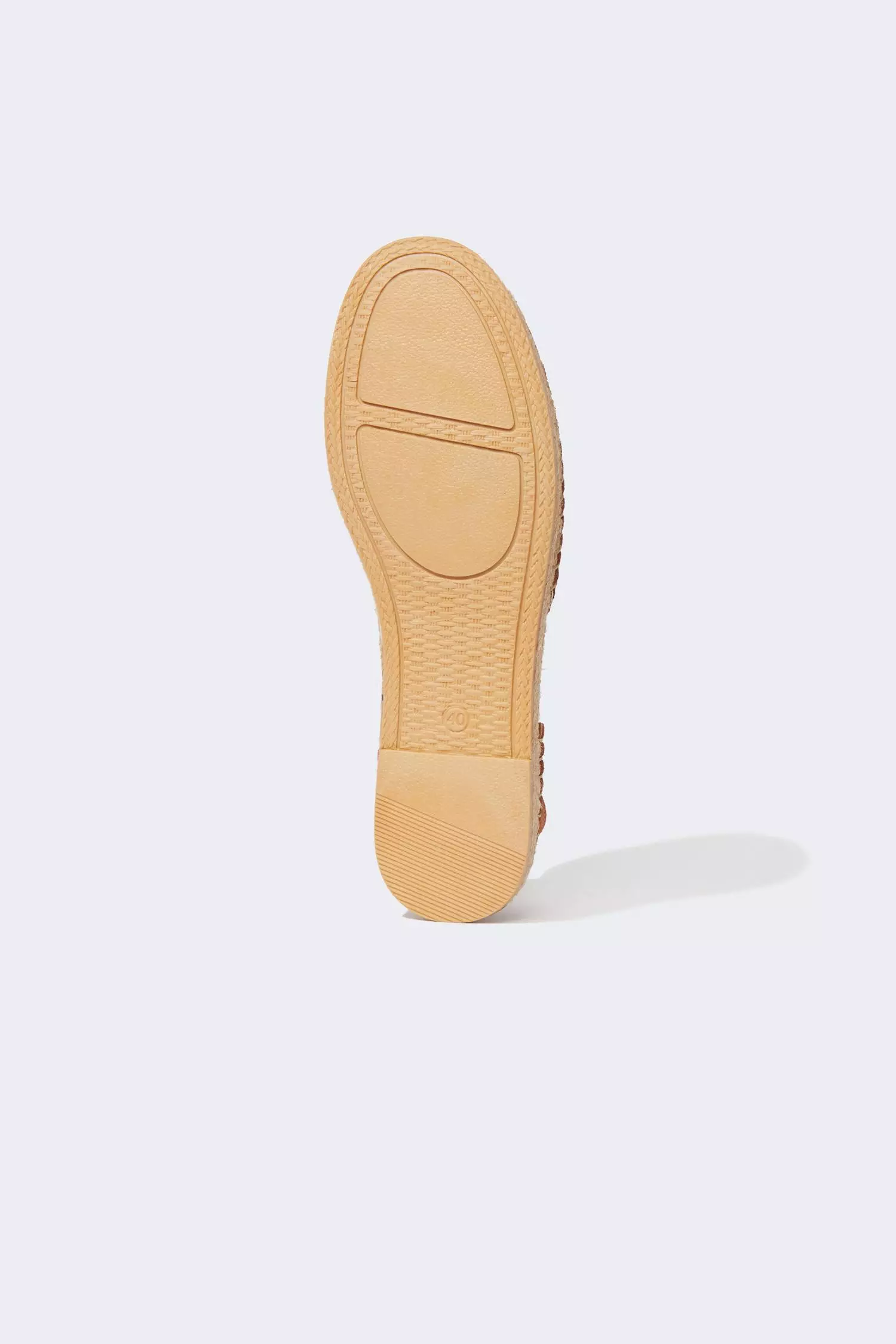 DeFacto Flat Sole Slip On Faux Leather Suede Espadrilles