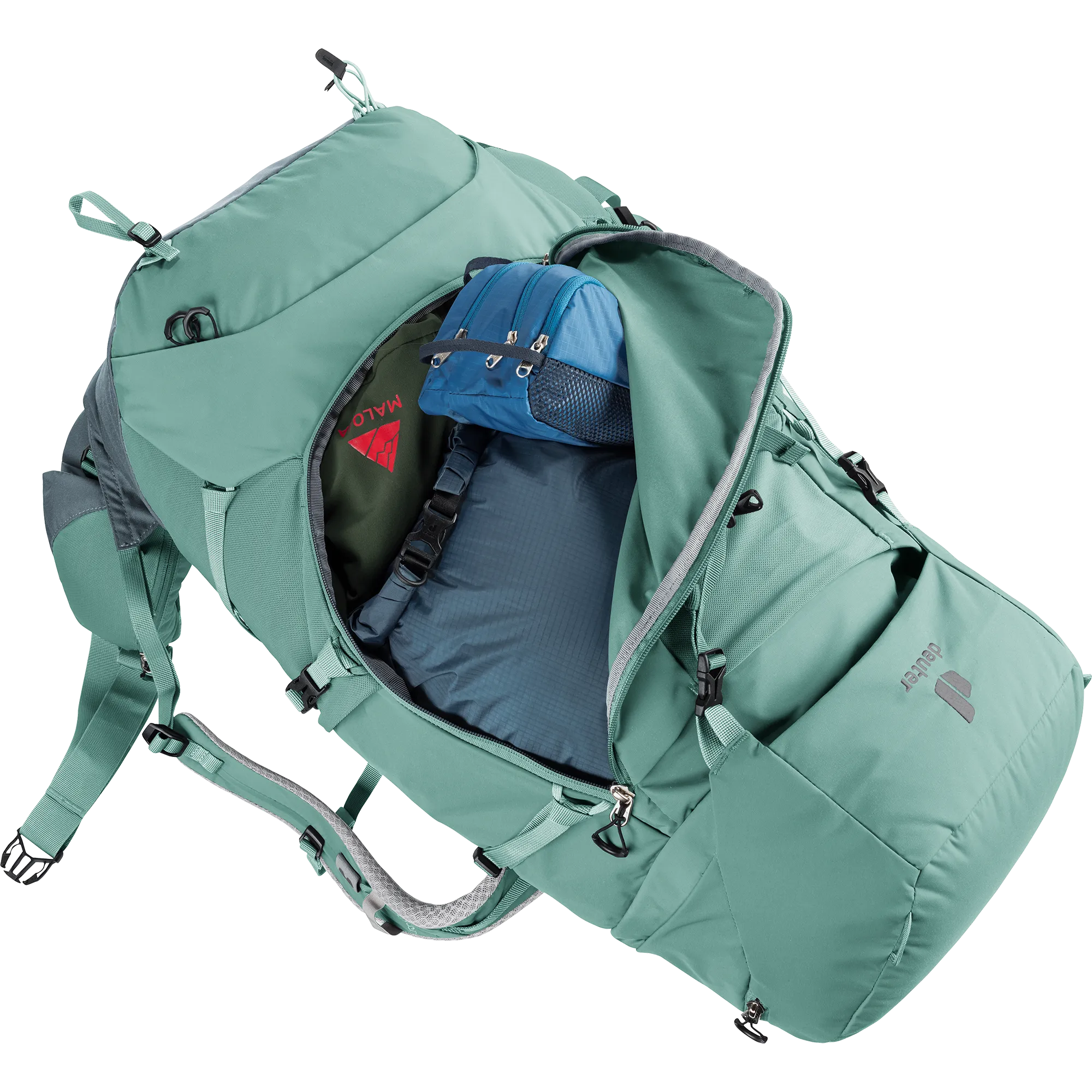 deuter - Aircontact Core 45l+10 SL Trekking Rucksack Damen jade graphite 