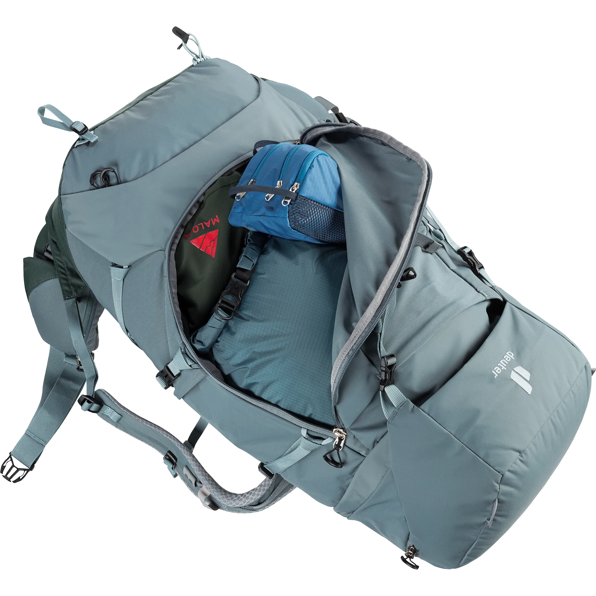 deuter - Aircontact Core 45l+10 SL Trekking Rucksack Women shale ivy