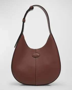 Di Mini Leather Hobo Bag