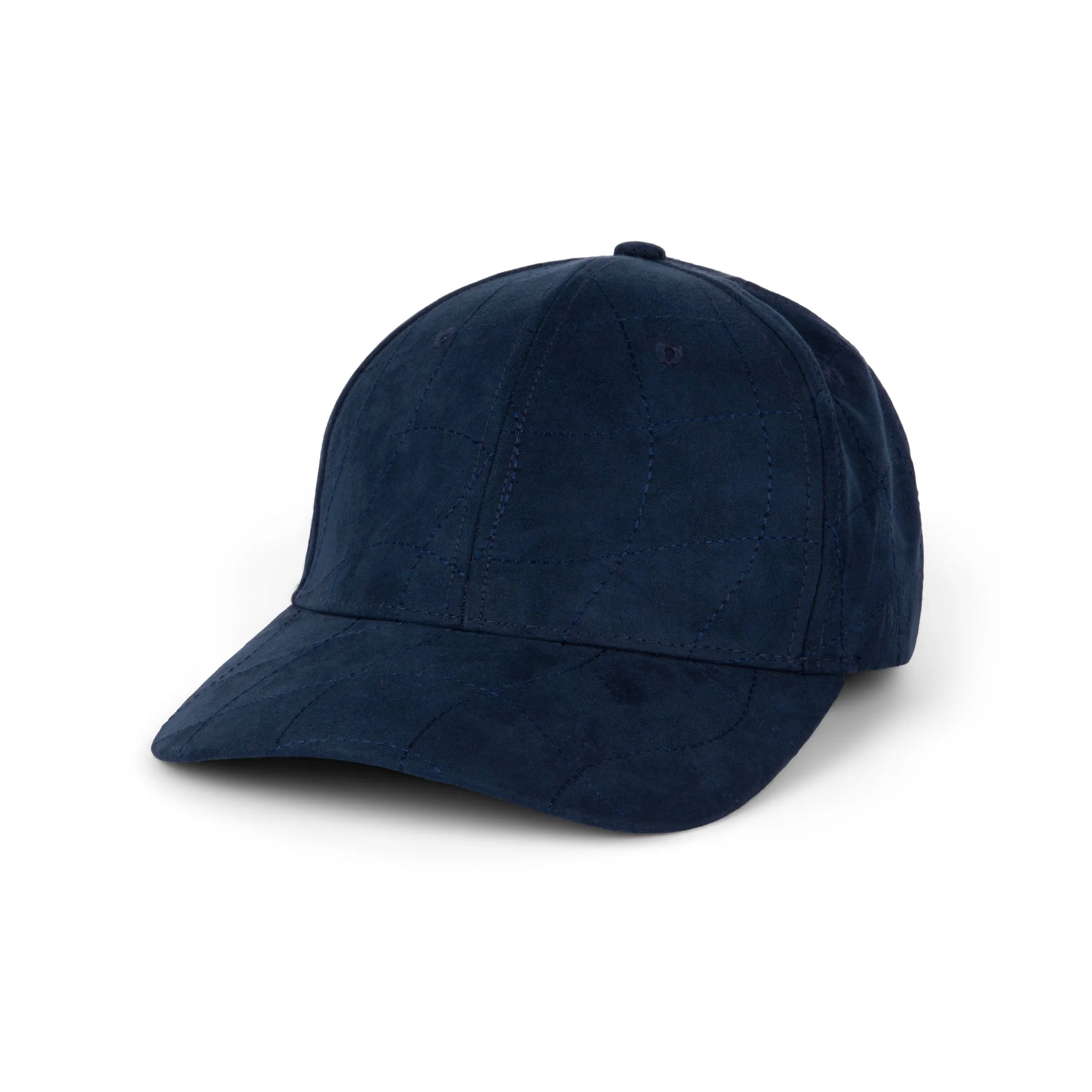 Dime Wave Quilted Full Fit Cap - Indigo