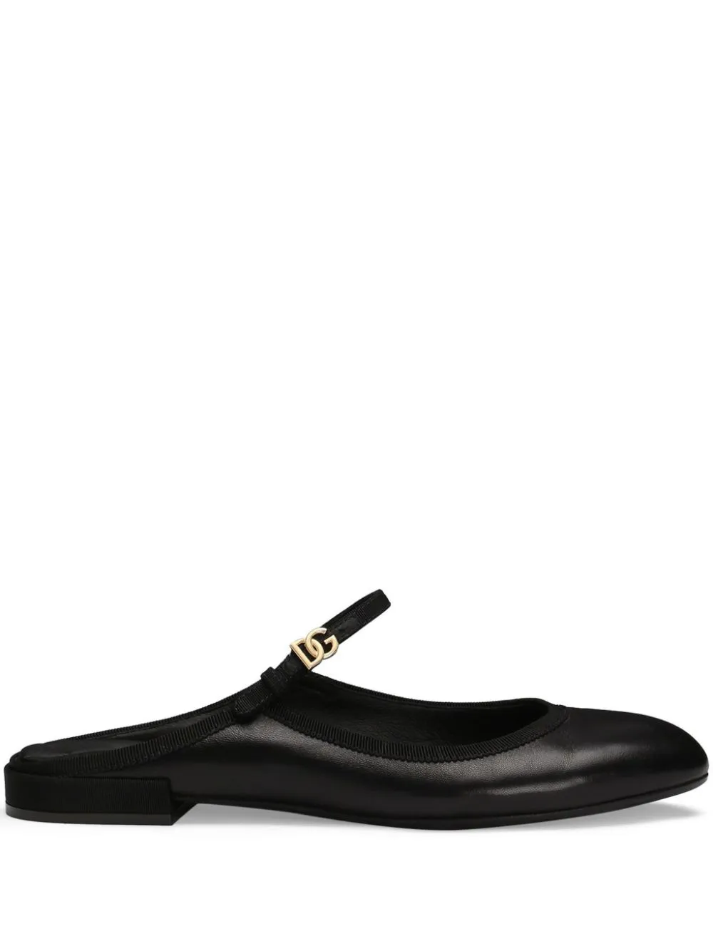 Dolce & Gabbana buckled ankle strap mules - Black