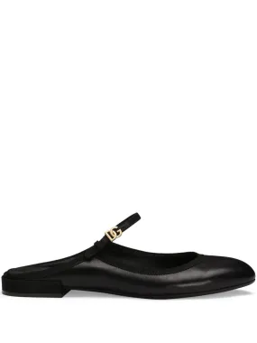 Dolce & Gabbana buckled ankle strap mules - Black