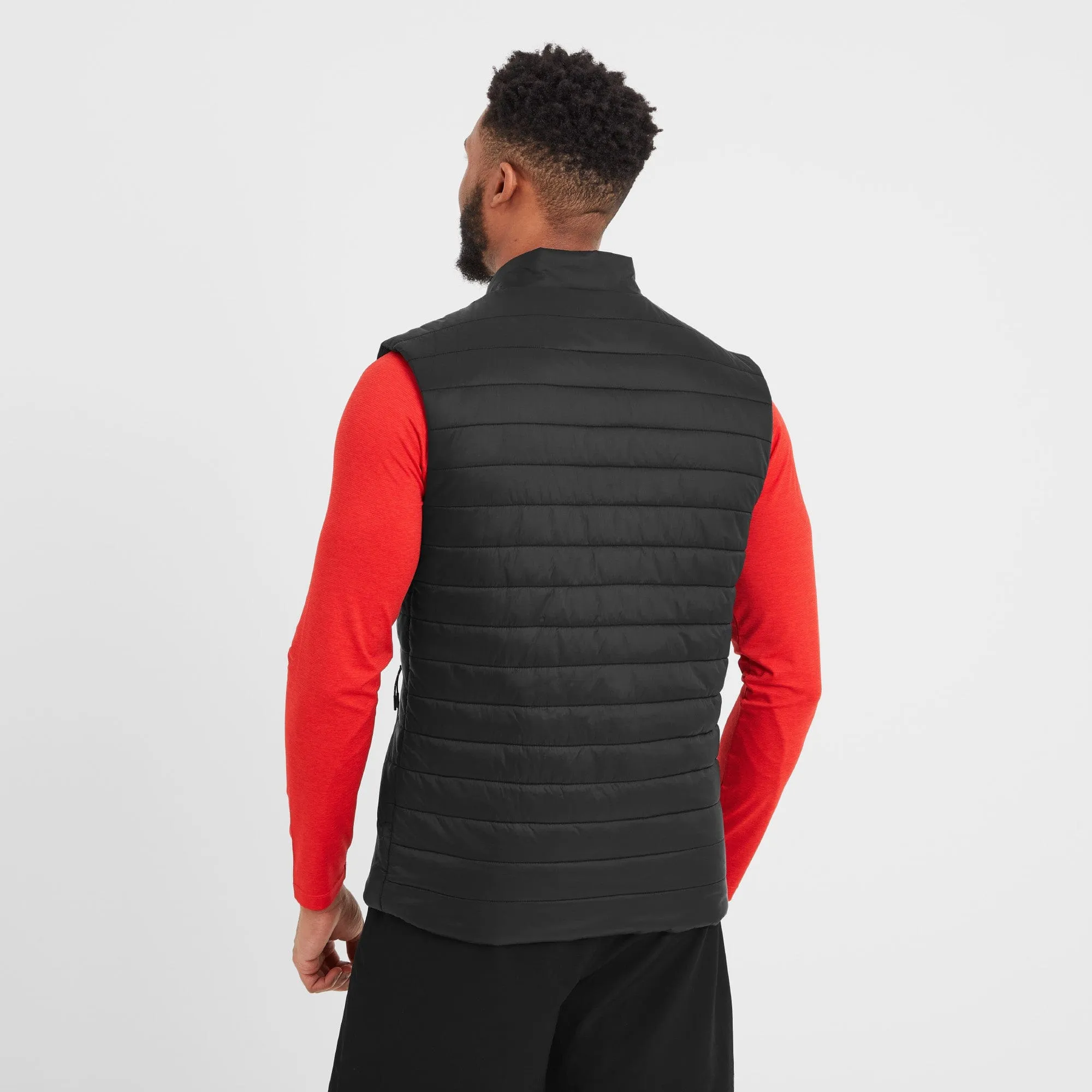 Dorrington Mens Running Gilet - Black