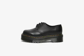 Dr. Martens 1461 Polished Smooth Stacked Oxfords M - Black