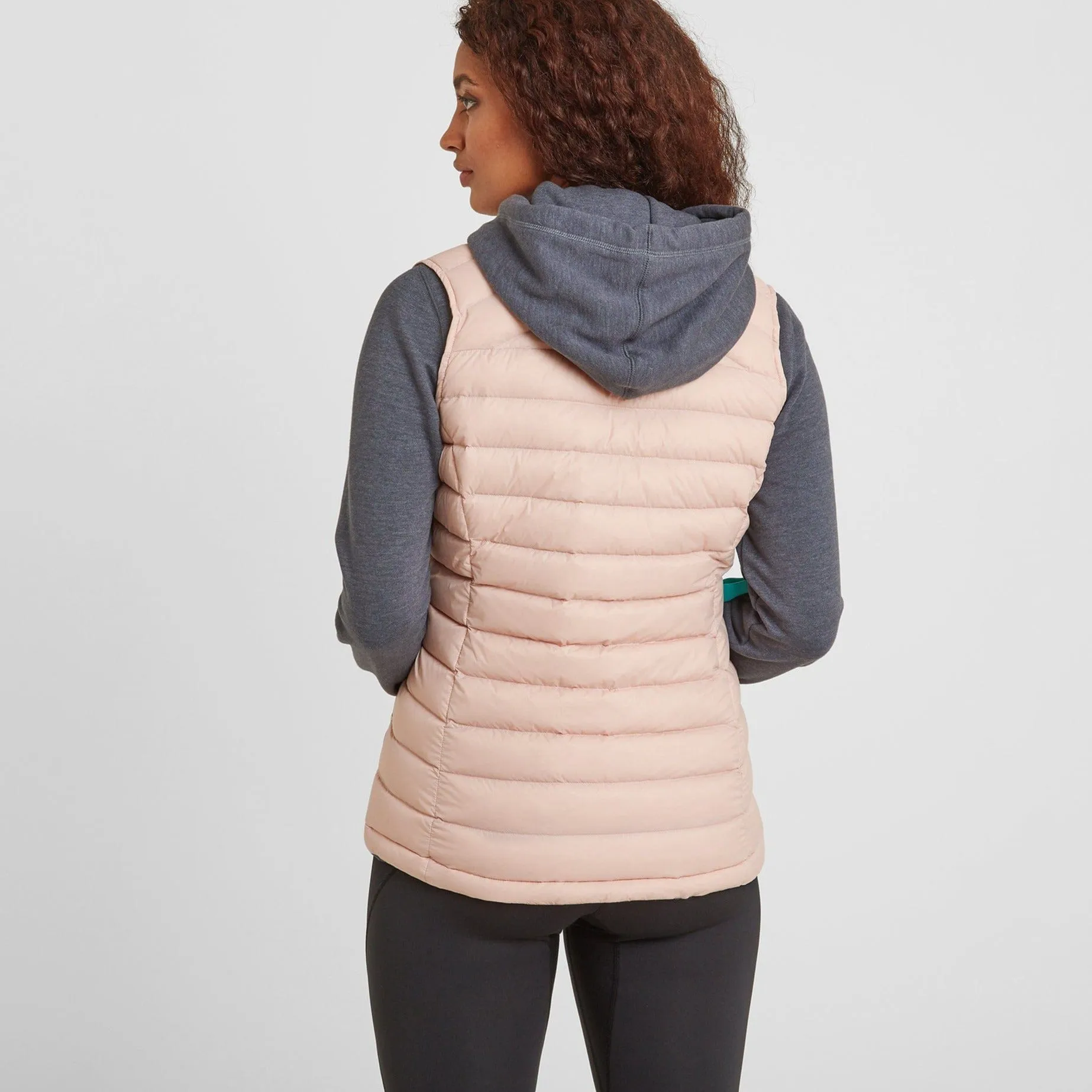 Drax Womens Down Gilet - Rose Pink