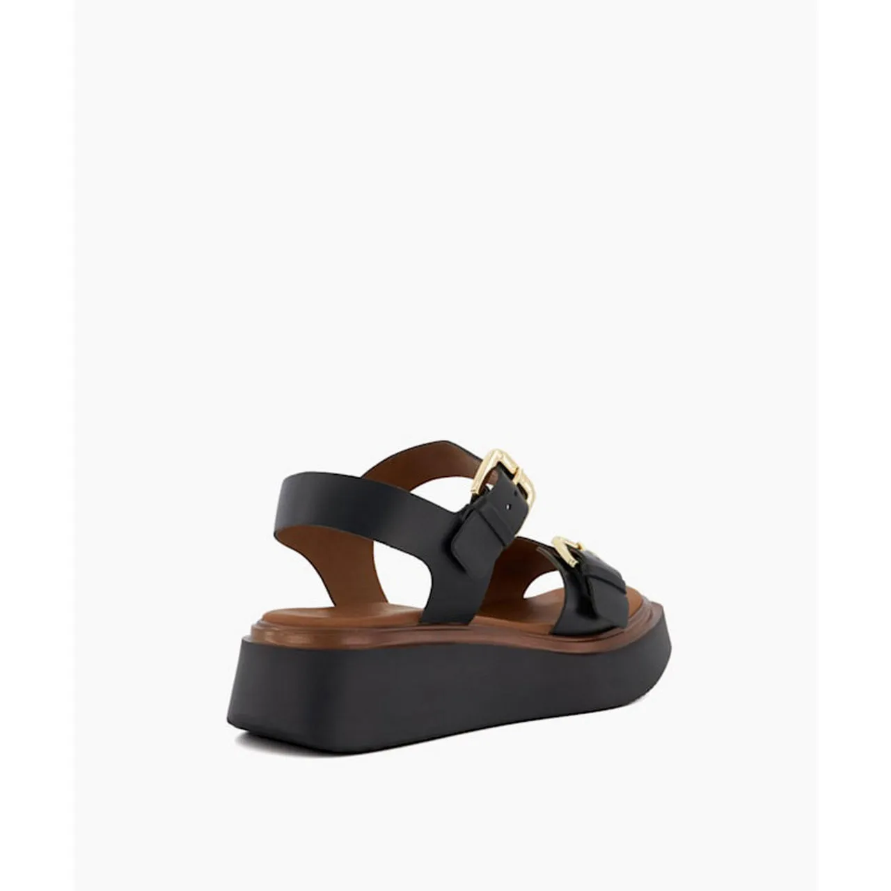 DUNE LONDON Loells Casual Flatform Sandals - Black