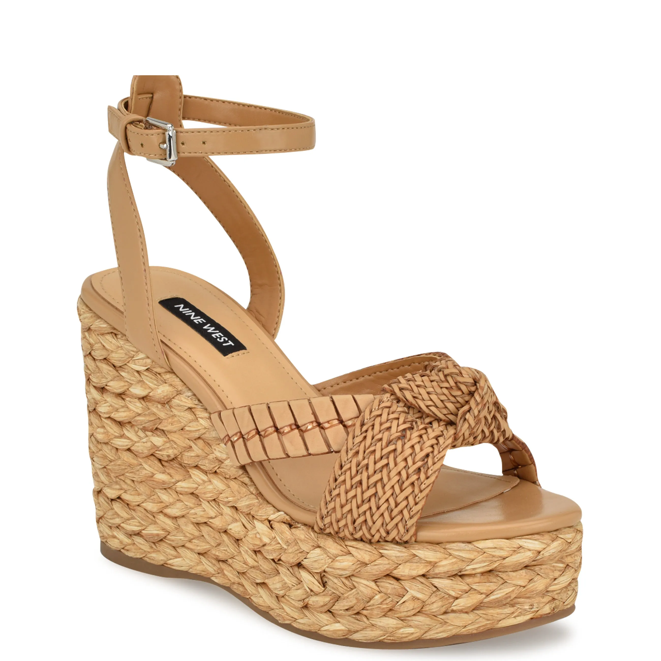 Eaden Woven Wedge Sandals