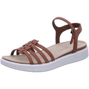 Ecco comfortable sandals for women brown