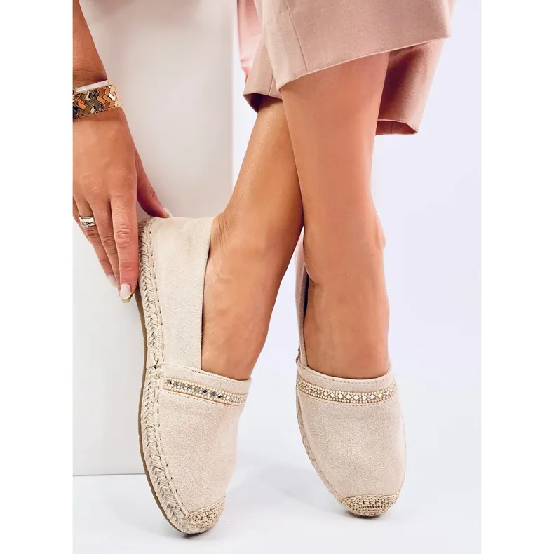 Etance Beige women's espadrilles