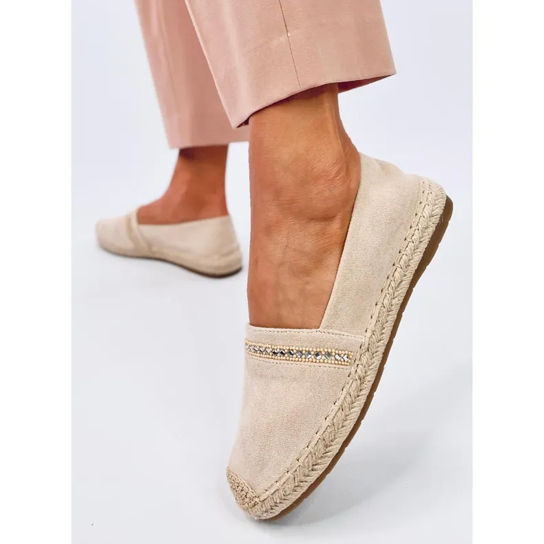 Etance Beige women's espadrilles