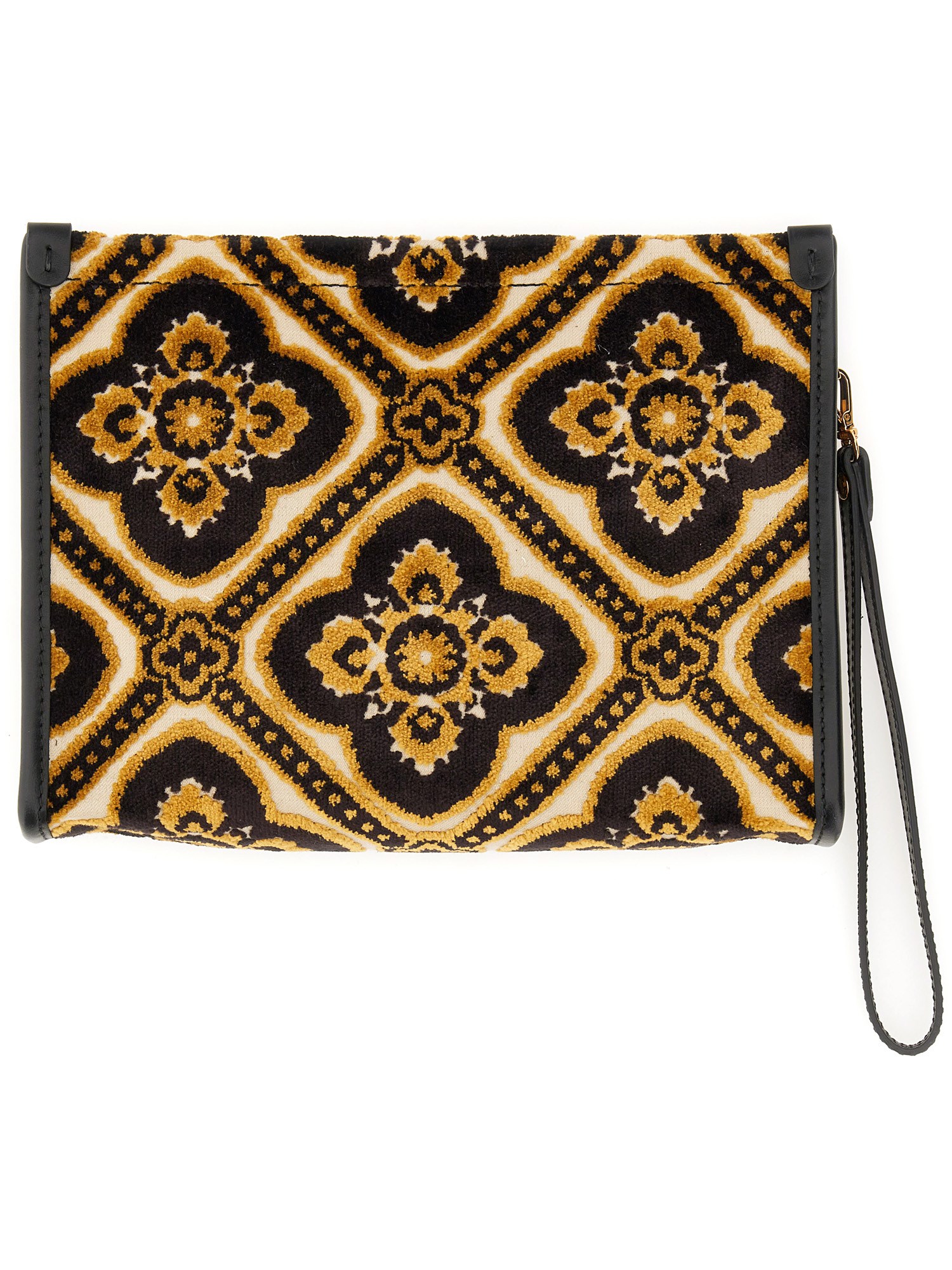 ETRO    VISCOSE PAISLEY MEDIUM POUCH