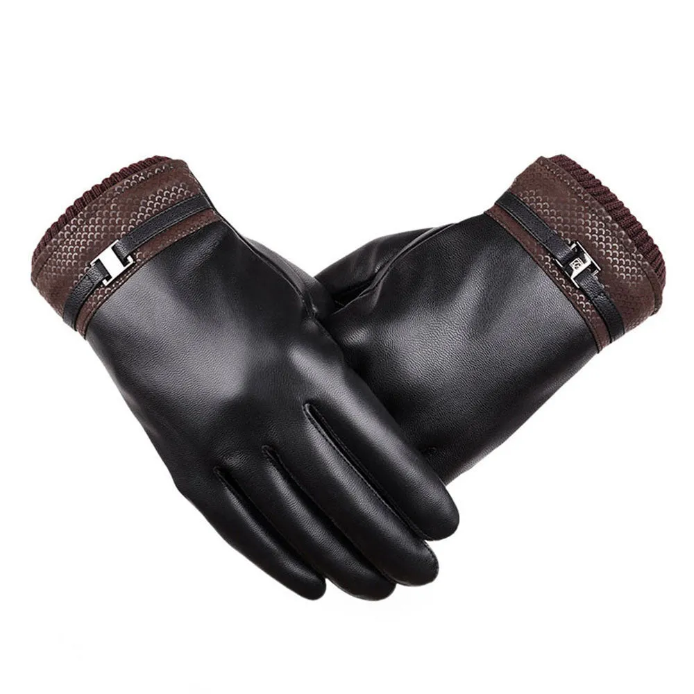 Feida Luxury Men Screen Cycling Outdoor Sports Warm Gloves