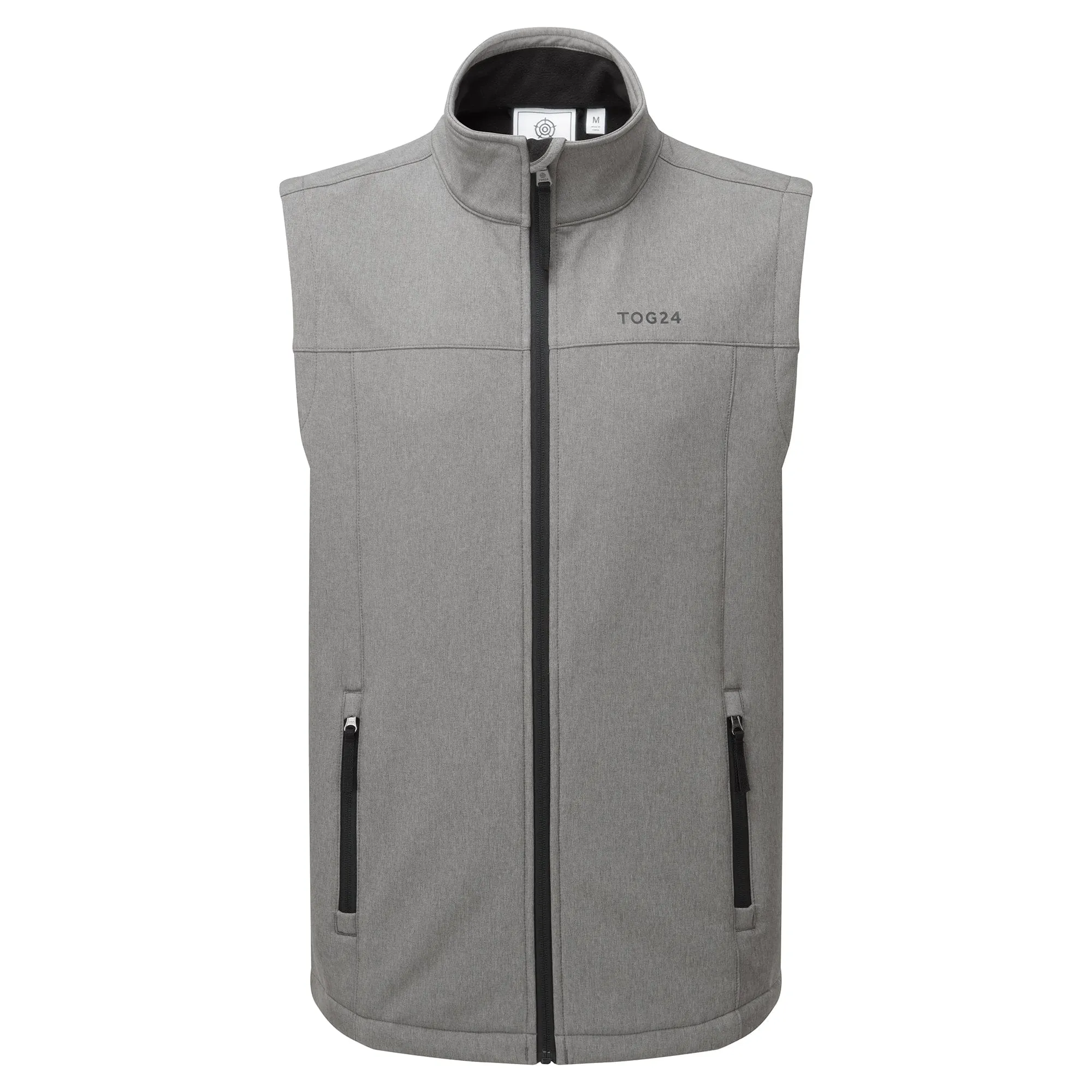 Feizor Mens Shower Resistant Softshell Gilet - Grey Marl