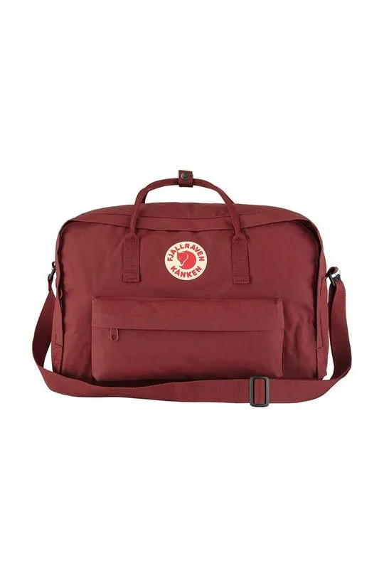 Fjallraven backpack Kanken Weekender red color smooth F23802.326