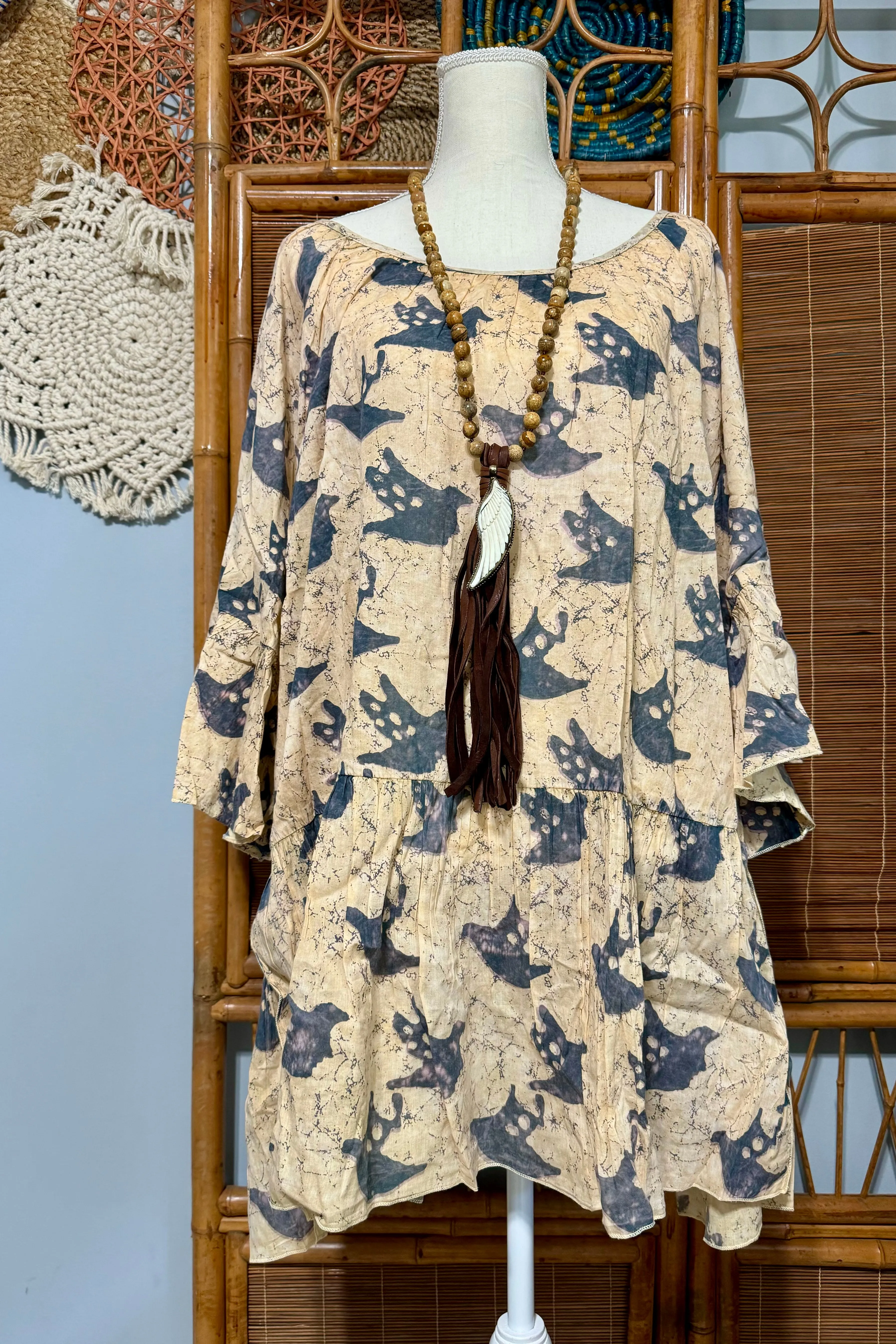 Flyaway Bird Tunic Top by Rare Bird