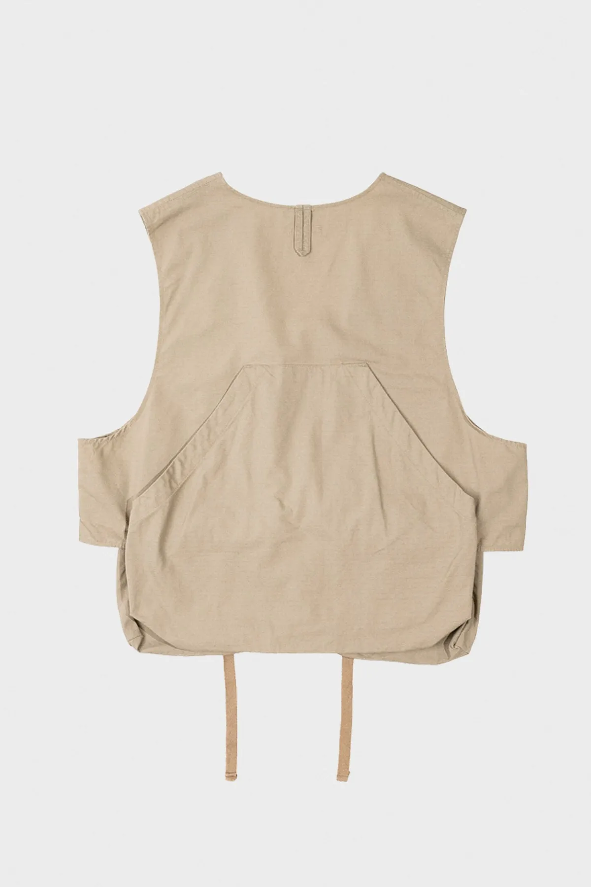 Fowl Vest - Khaki Cotton Ripstop