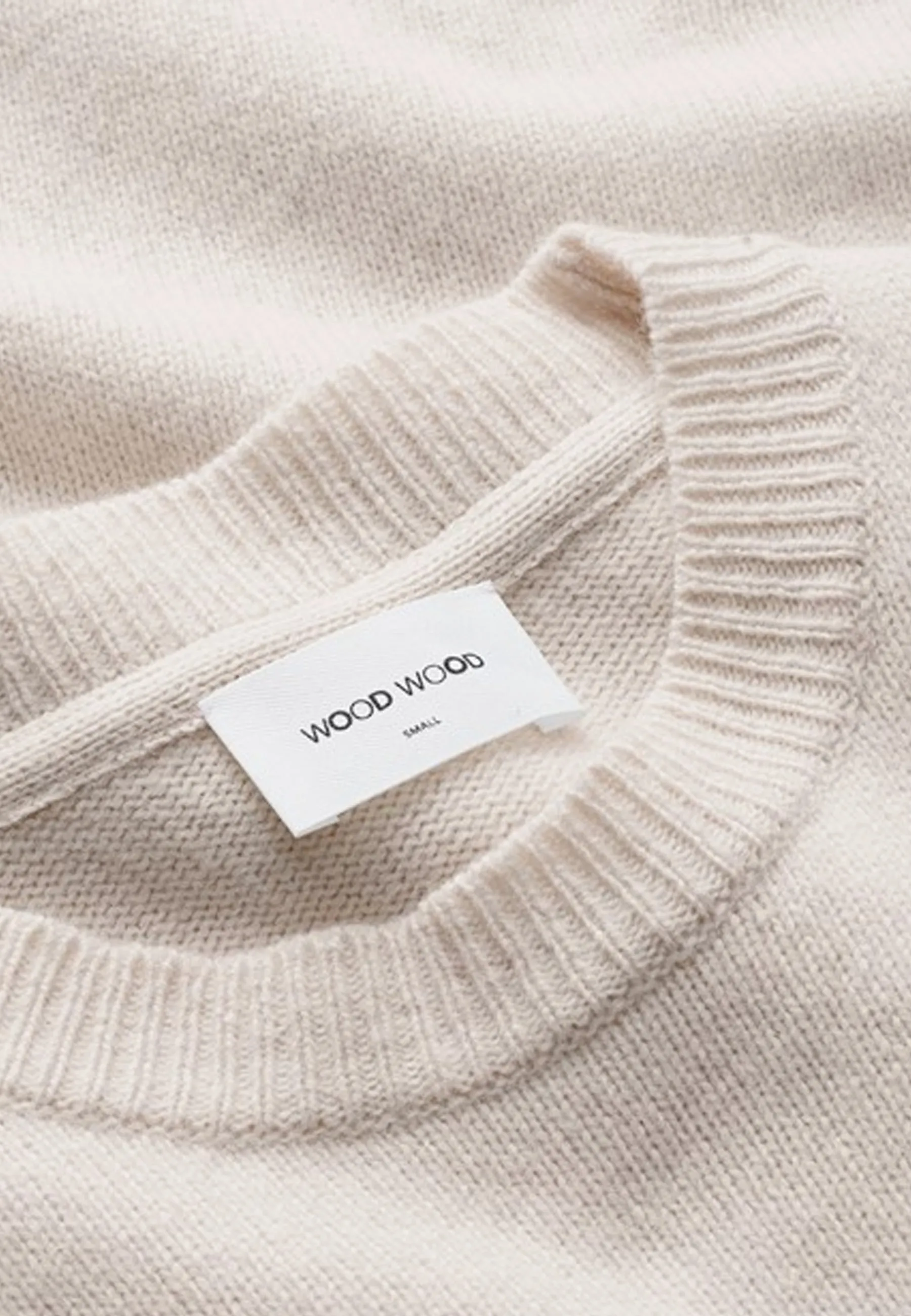 Frances Fine Wool Jumper - white