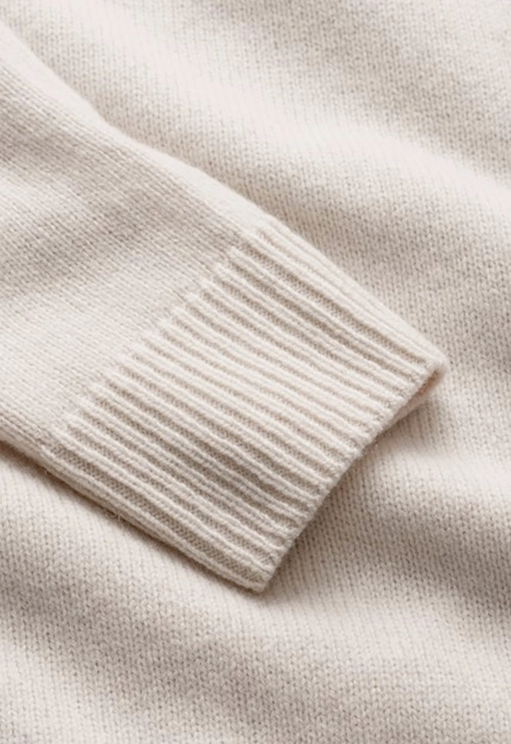 Frances Fine Wool Jumper - white