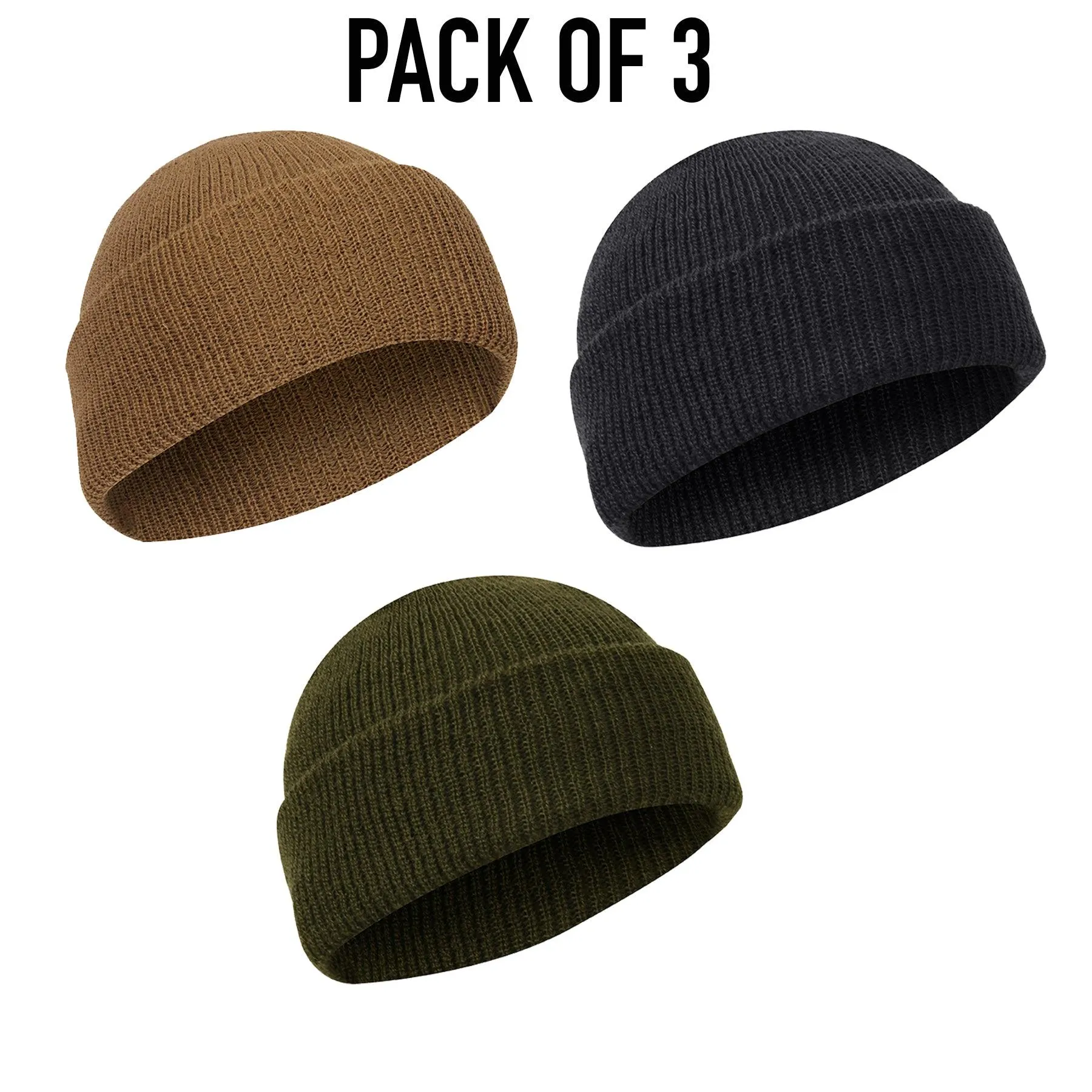 Genuine Wool Watch Cap