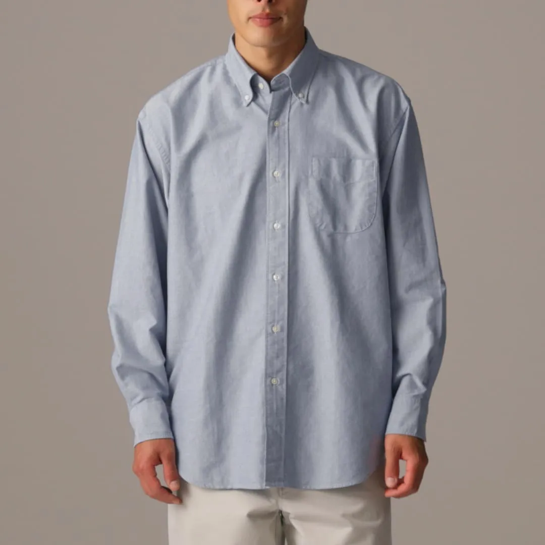 Giant-fit oxford shirt