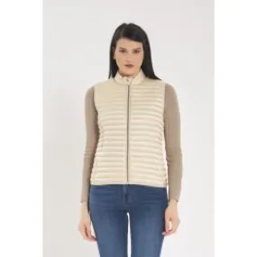 Gilet Donna Beige