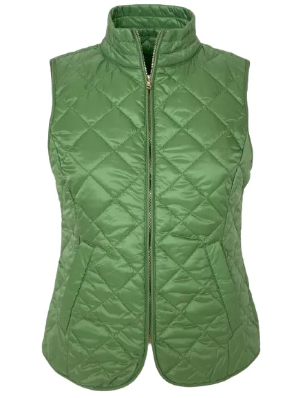 GILET DONNA VERDE