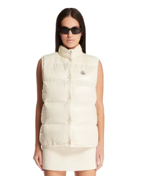 Gilet Imbottito Badia Bianco