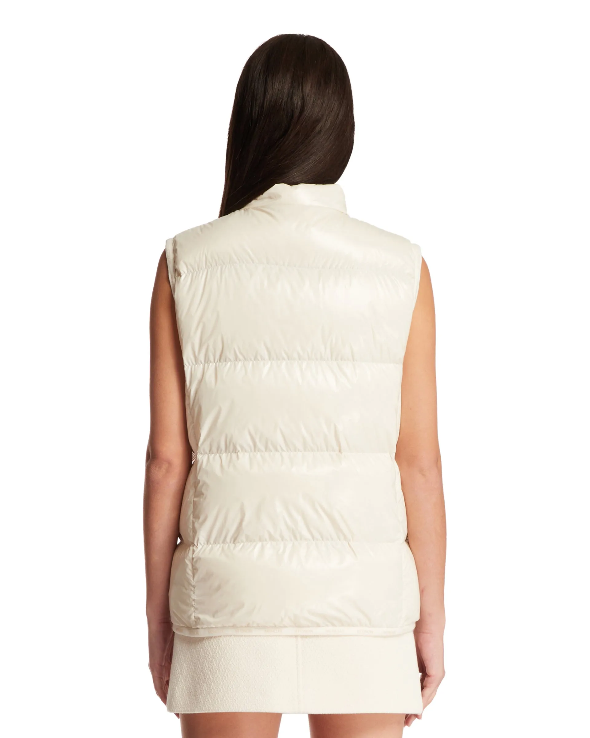 Gilet Imbottito Badia Bianco