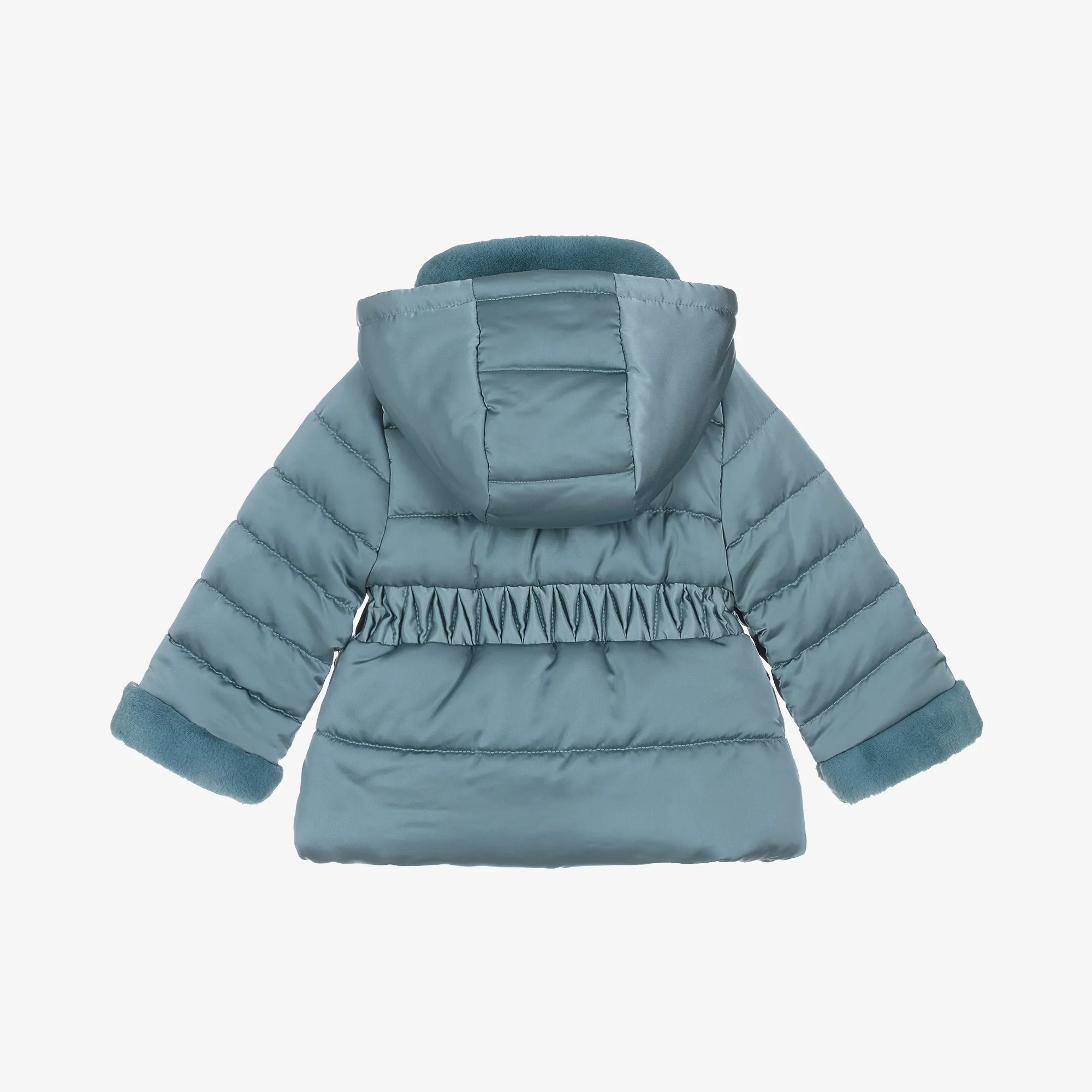 Girls Blue Puffer Jacket