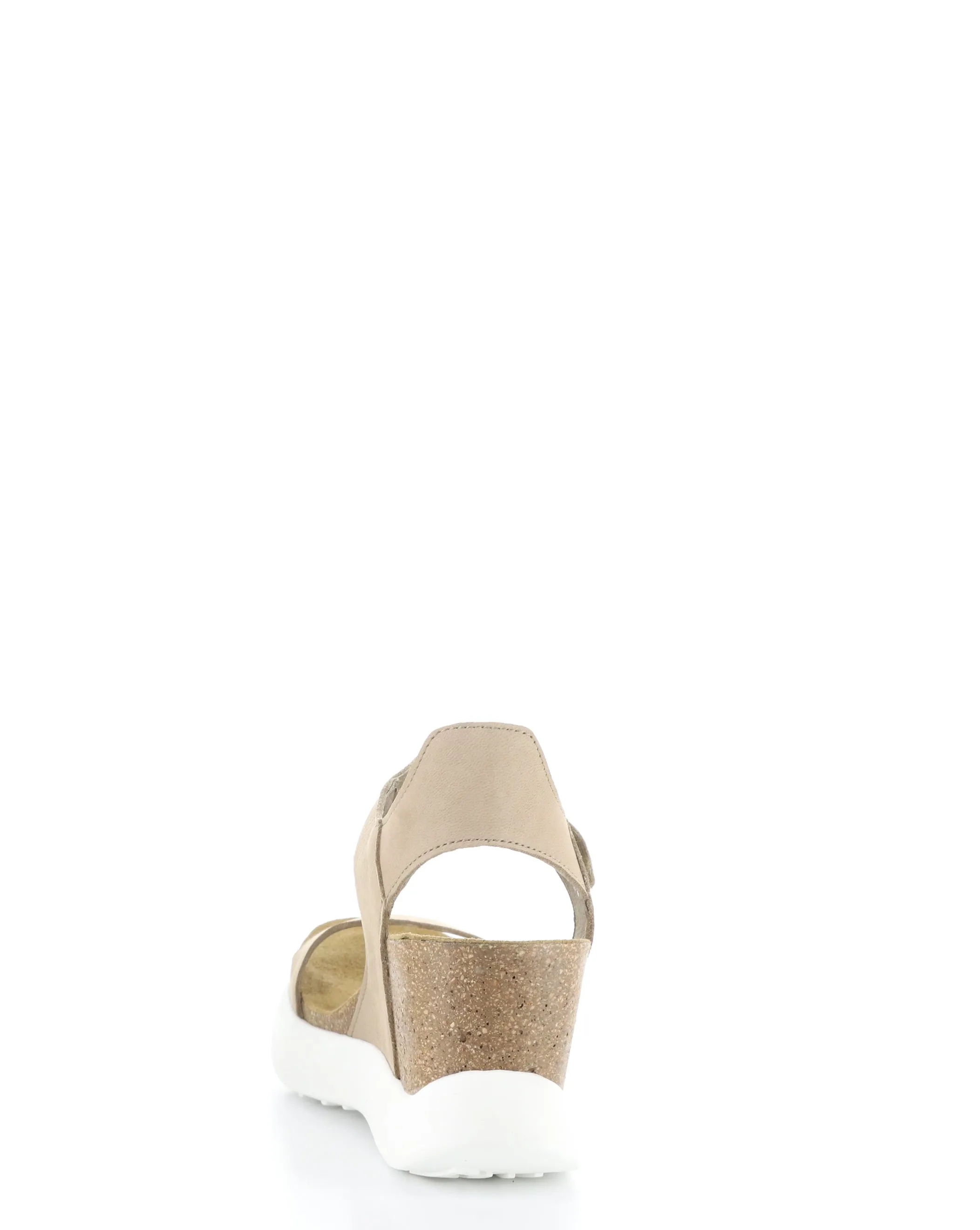 GOGO967FLY 005 TAUPE Velcro Sandals