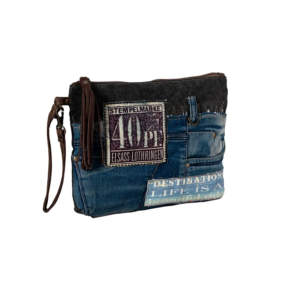 Gormully Denim Pouch