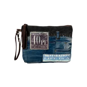 Gormully Denim Pouch