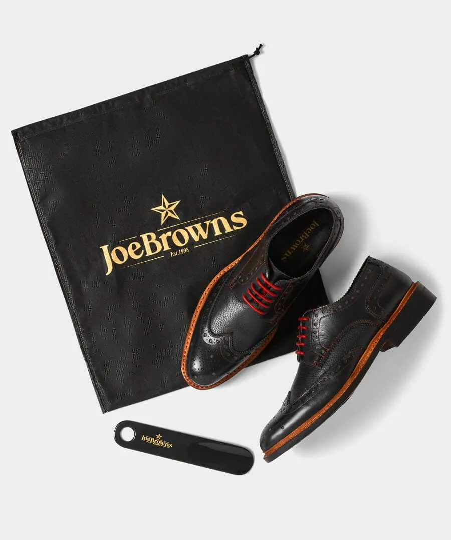 Hand Lasted Leather Brogues