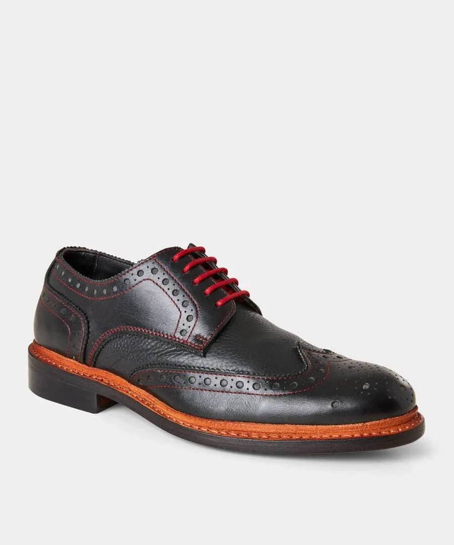 Hand Lasted Leather Brogues