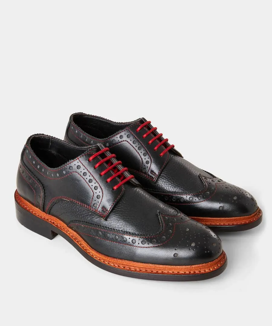 Hand Lasted Leather Brogues