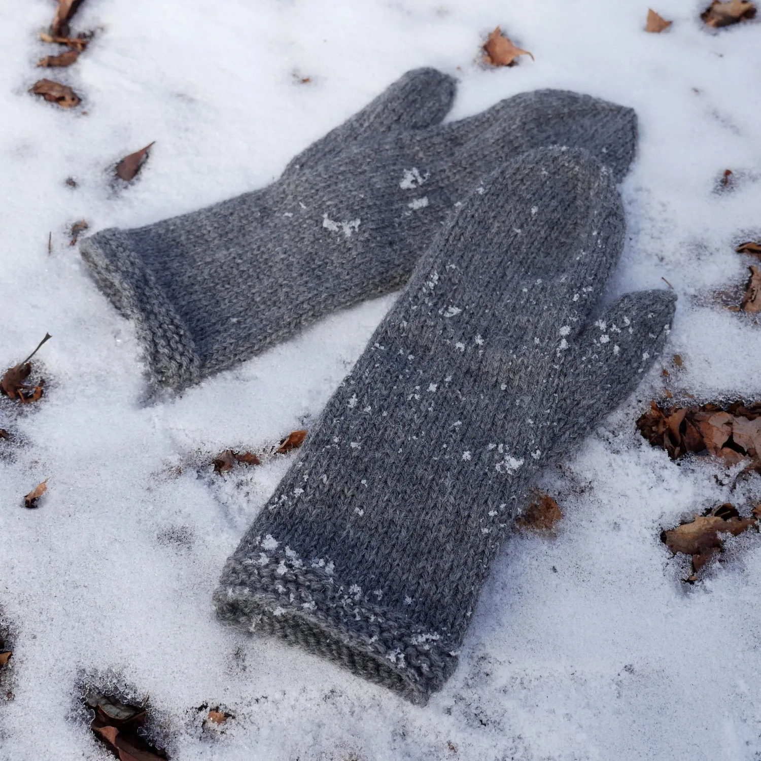 Handknit Mittens