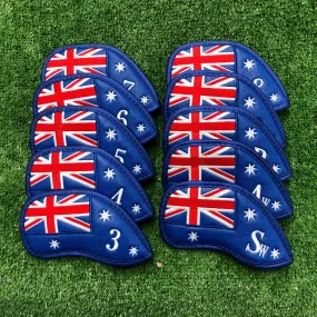 Heritage Iron Cover Set - Australian Flag (3-9,PW, AW, SW)