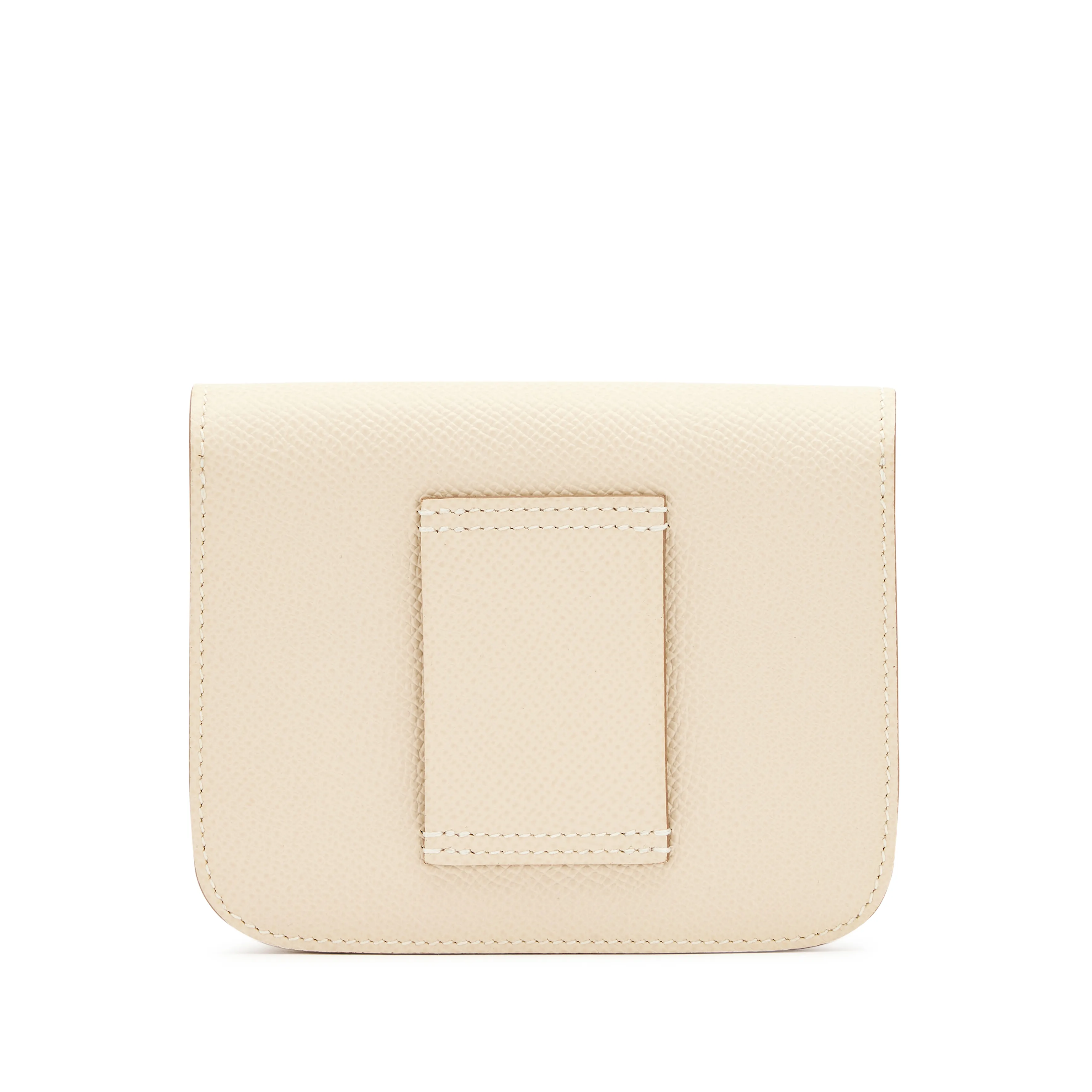 Hermès Craie Epsom Constance Slim Wallet Gold Hardware, 2022