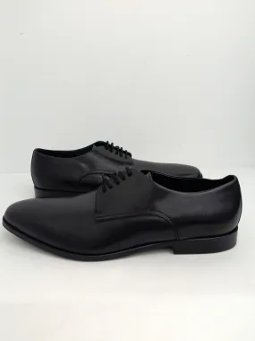 Hugo Boss Men's Highline Derby Oxfords Black Leather Size 10 M