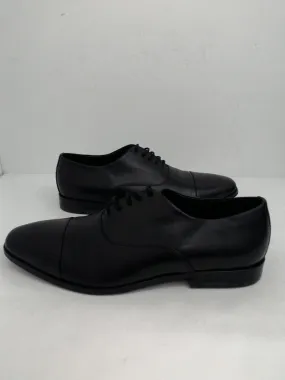 Hugo Boss Men's Oxfords Black, Leather Size 8 M