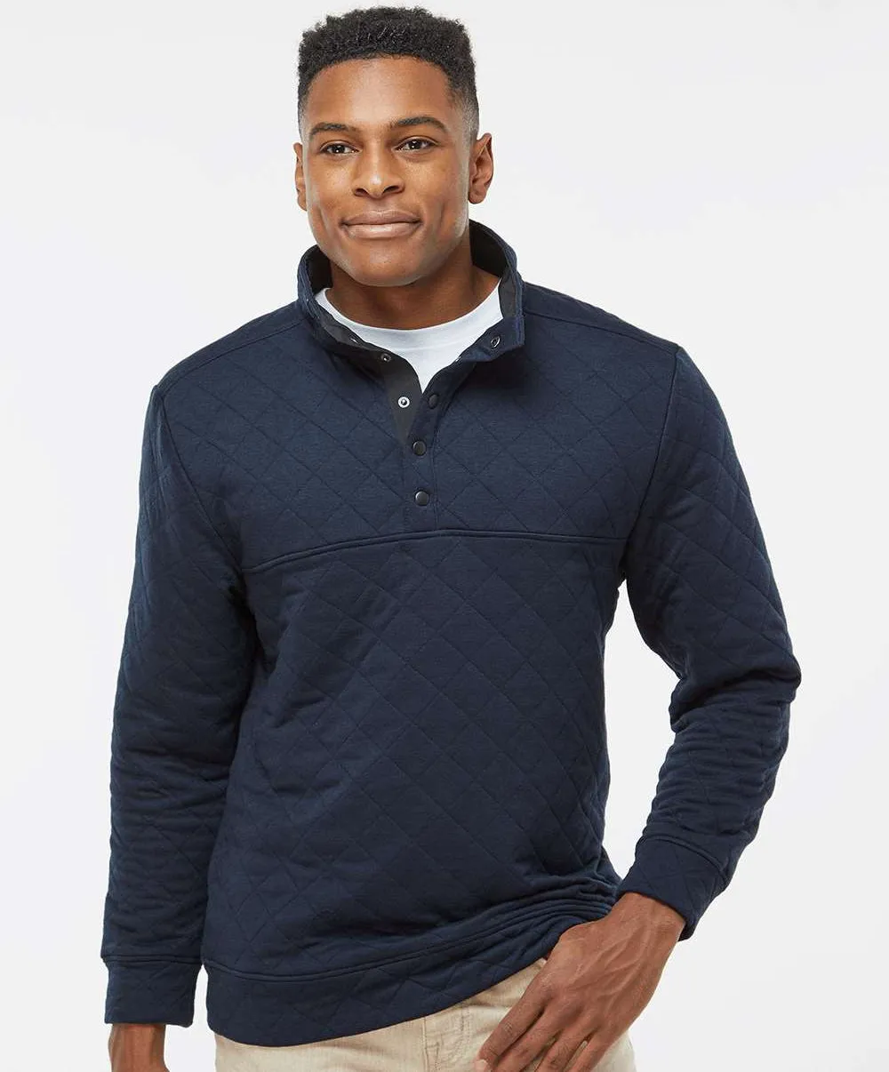 J America Quilted Snap Pullover