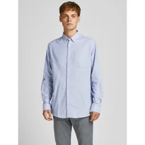 Jack & Jones Oxford Core Long Sleeve Shirt Cashmere Blue